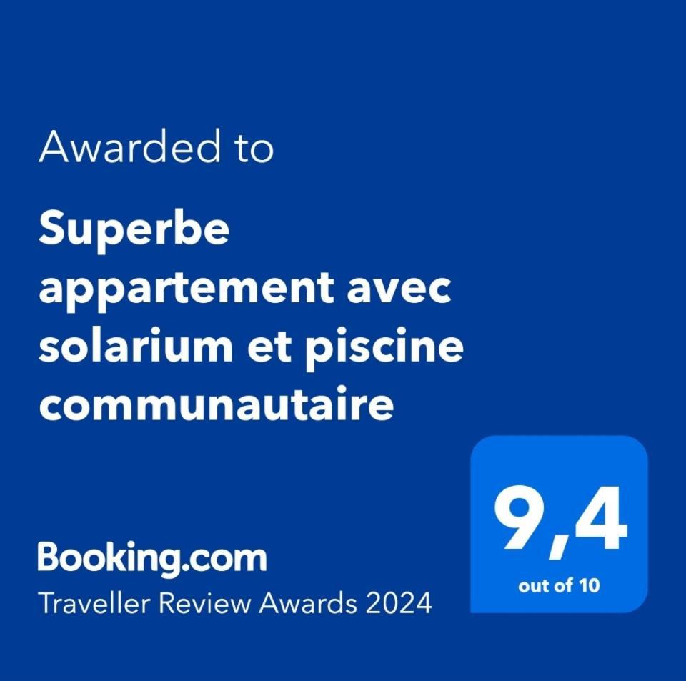 Superbe Appartement Avec Solarium Et Piscine Communautaire Roses Eksteriør bilde
